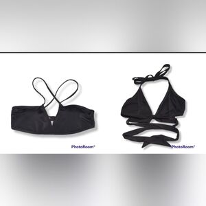 PINK by VS Black Bikini Top 2pc Bundle